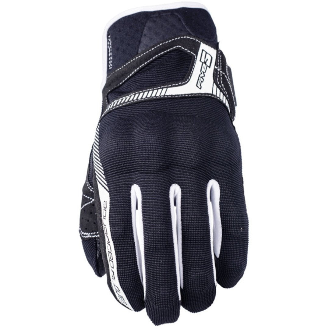 FIVE GLOVES MEN - RS3 BLACK/WHITE