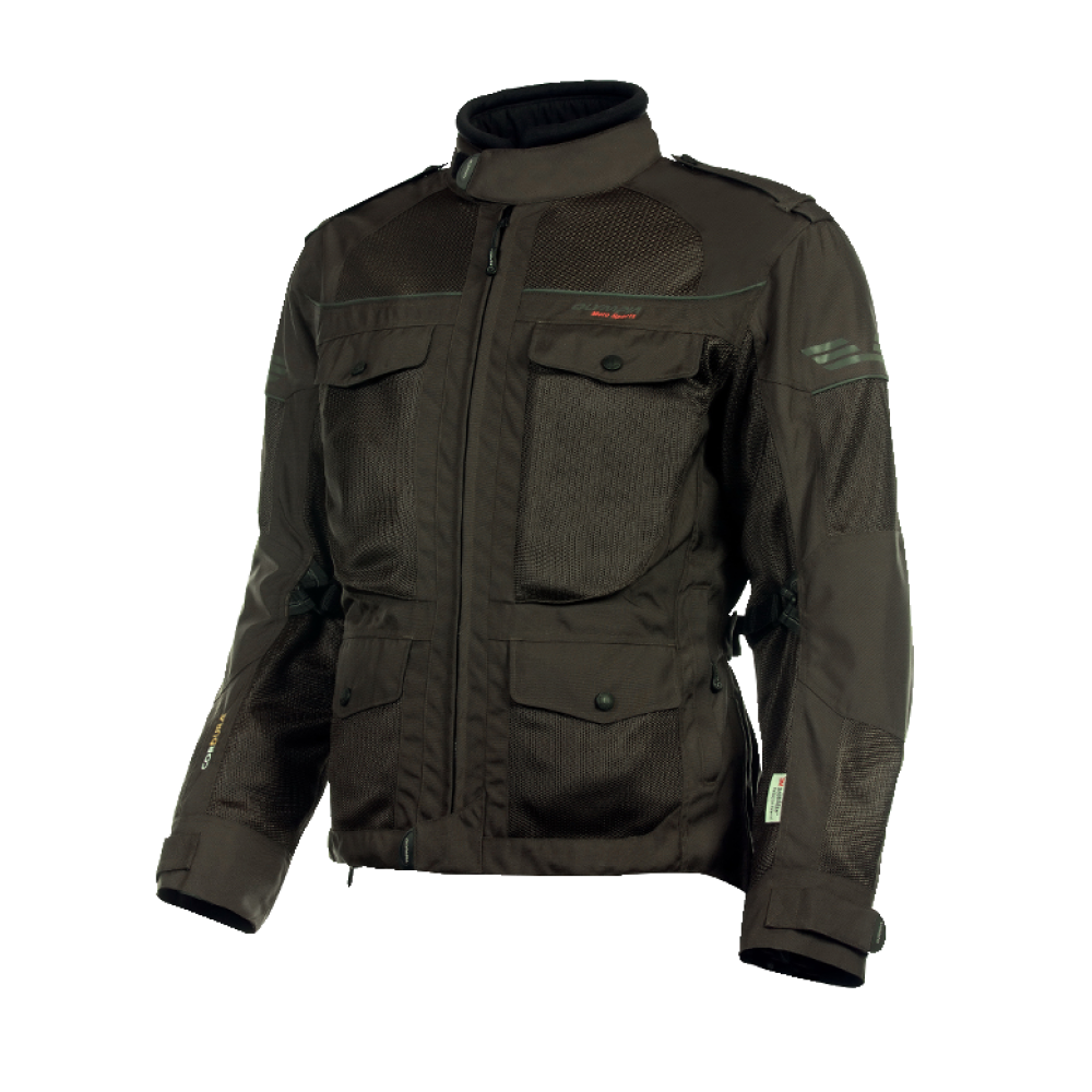 OLYMPIA JACKET ALPHA LODEN BROWN