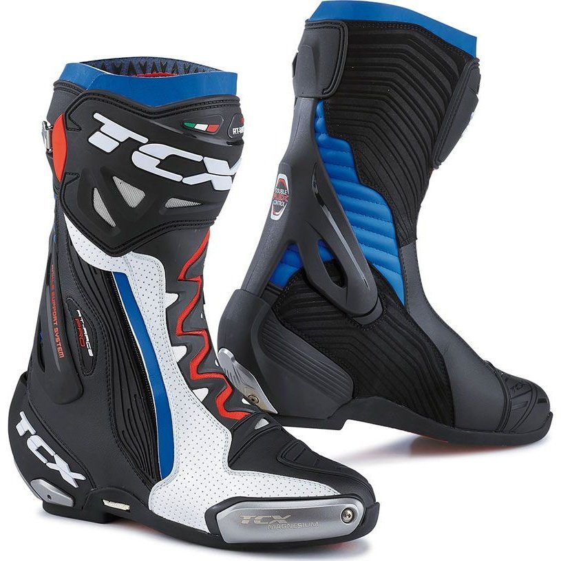 TCX RT RACE PRO AIR WHITE/BLACK/BLUE