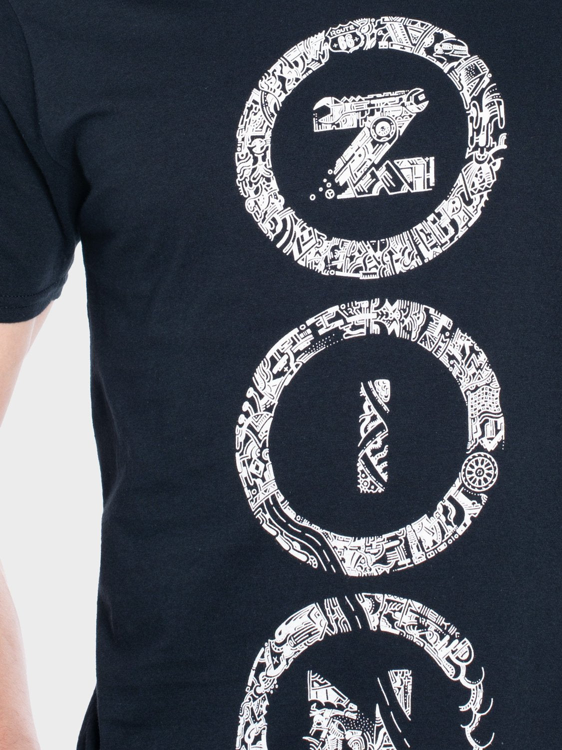 ZIN MOTOWEAR VR3 Artist Series Crew-neck - Black