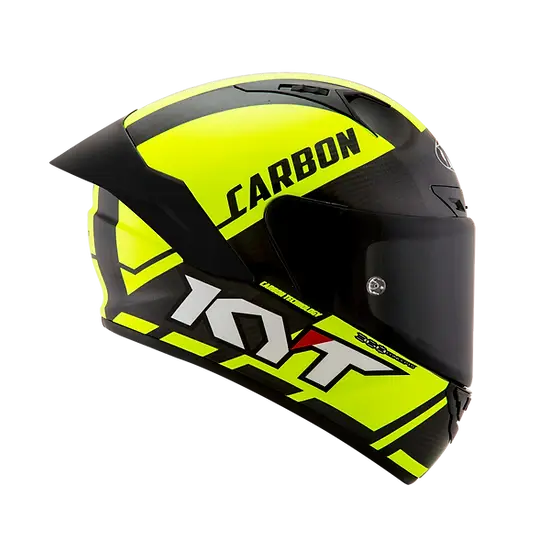 KYT NZ-RACE YELLOW FLUO CARBON