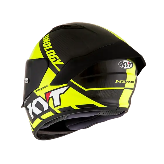 KYT NZ-RACE YELLOW FLUO CARBON