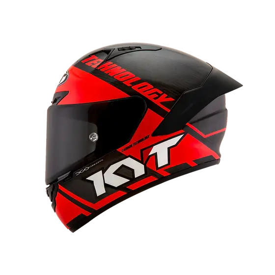 KYT NZ-RACE RED FLUO CARBON