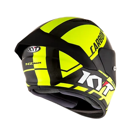 KYT NZ-RACE YELLOW FLUO CARBON