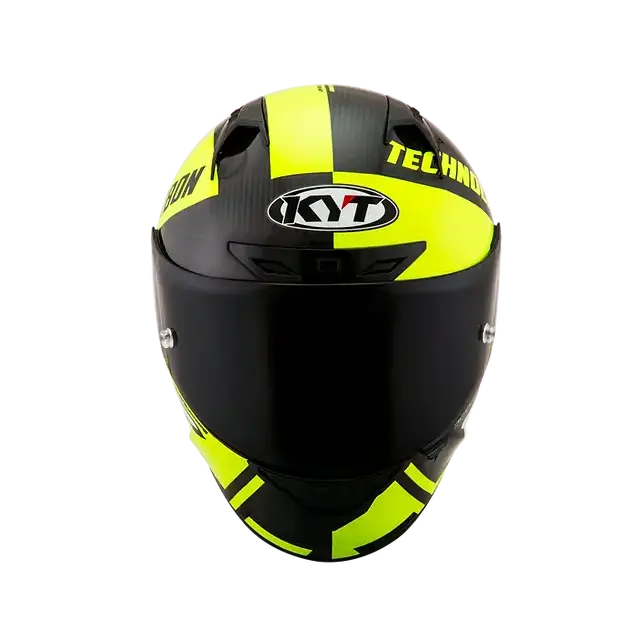 KYT NZ-RACE YELLOW FLUO CARBON